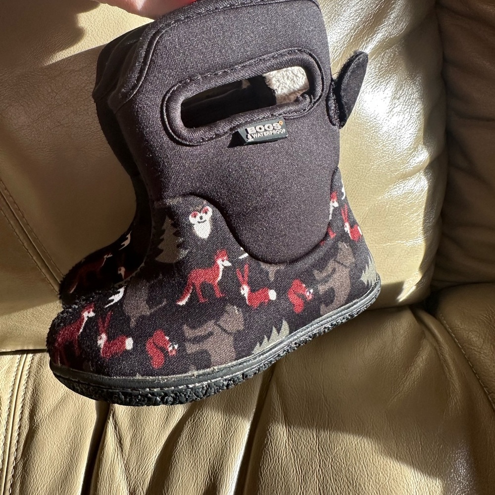 Bogs Kids' Winter Boots woodland creatures